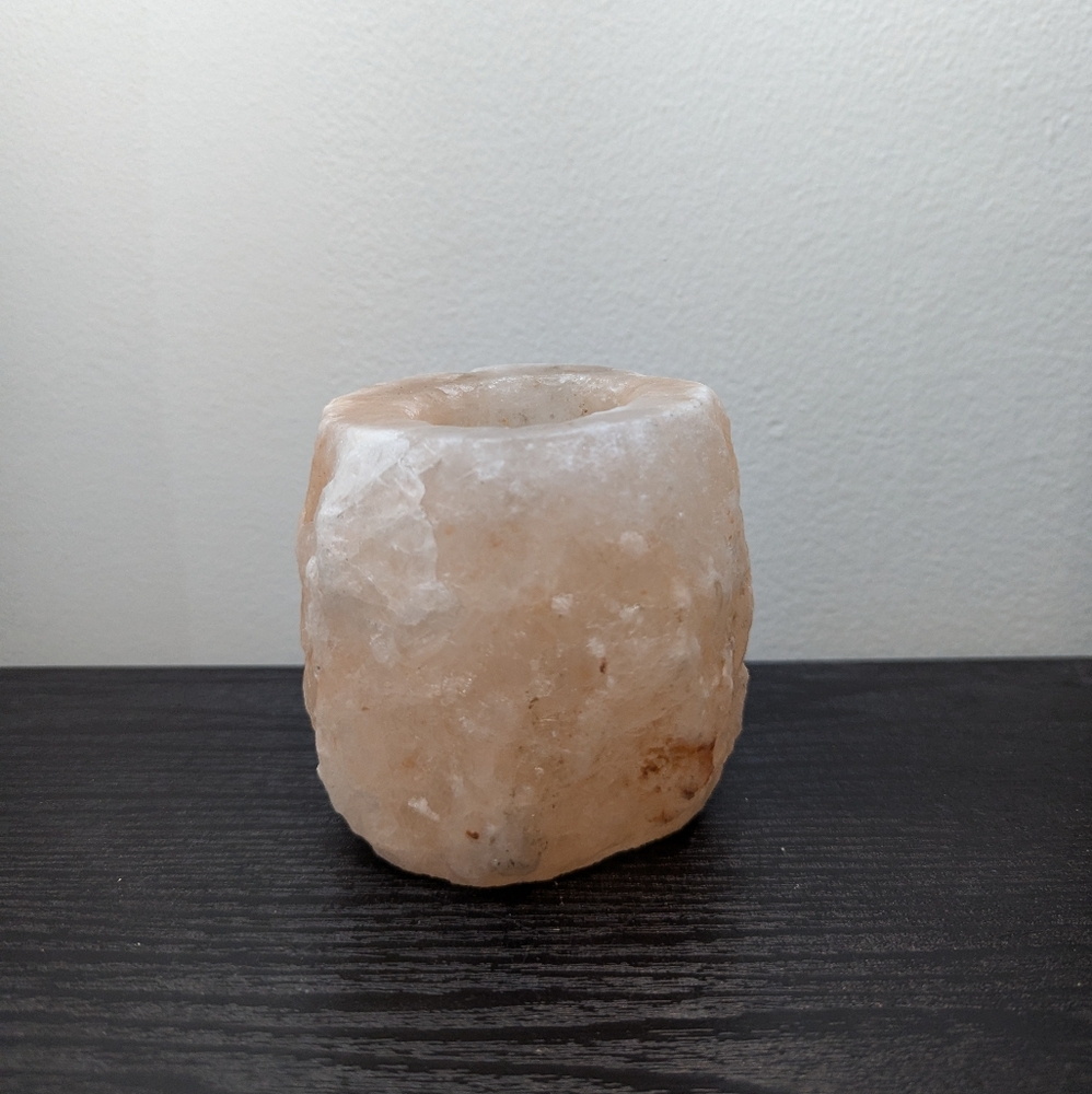 Himalayan Salt Candle Holder